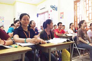 カンボジアの日本語学校1